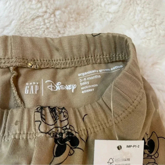 Baby Gap x Disney Minnie Mouse Leggings 3-6 Months - Picture 5 of 6